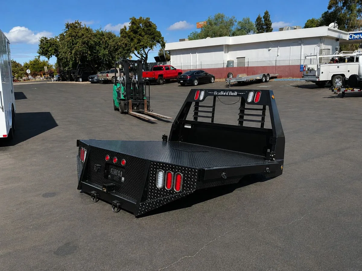 2000 Bradford Built STEEL 8484 Workbed 38 Truck Bed