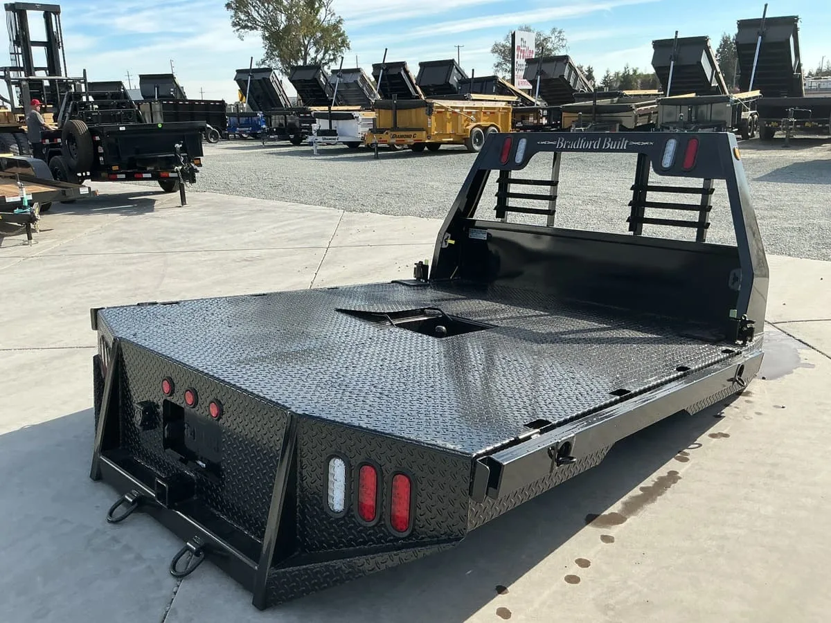 2000 Bradford Built STEEL 84103 WF Workbed 57 Truck Bed