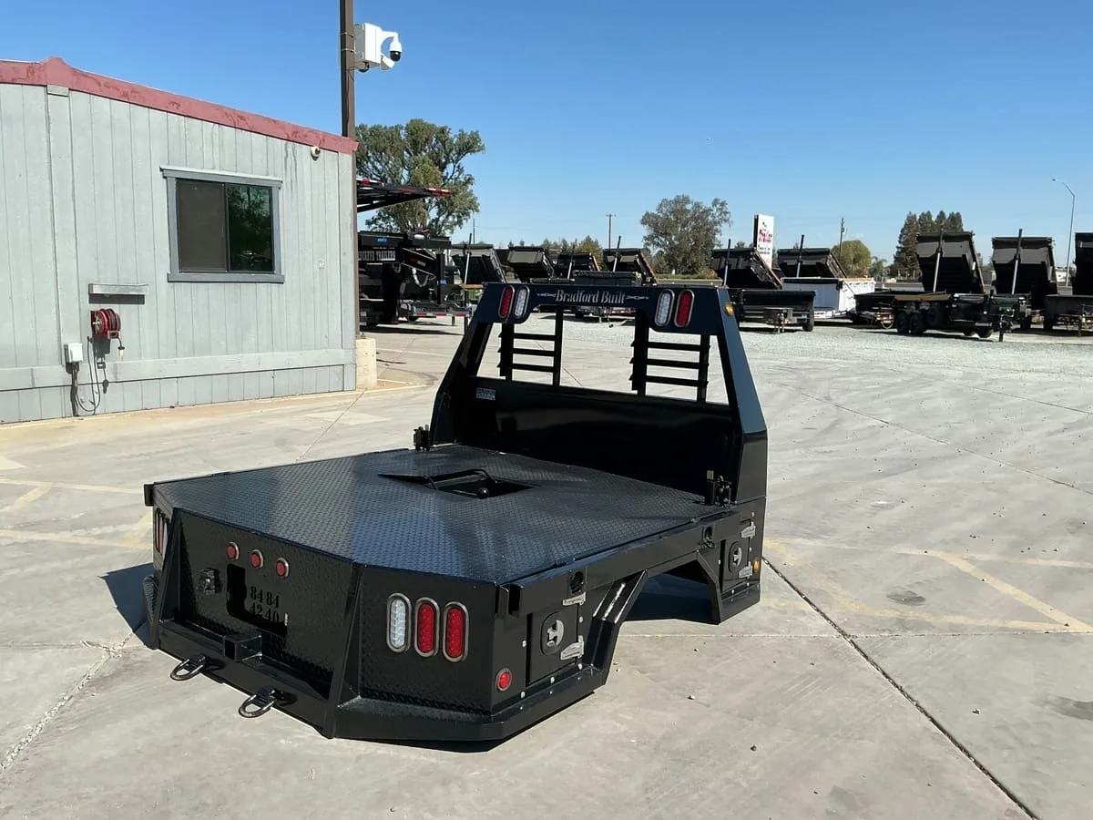 2027 Bradford Built STEEL 8484 Ford 4 Box Utility 40-42 Truck Bed